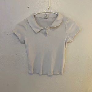 White collar shirt